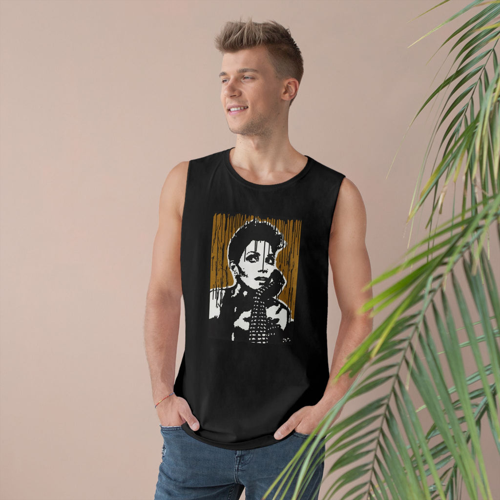 "Resilient Radiance: Halle Berry" Unisex Barnard Tank