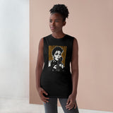 "Resilient Radiance: Halle Berry" Unisex Barnard Tank