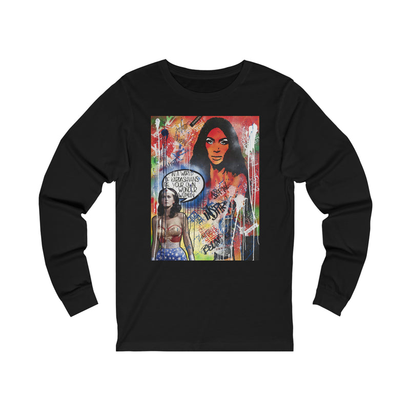 "Dare To Be Different" Unisex Jersey Long Sleeve Tee