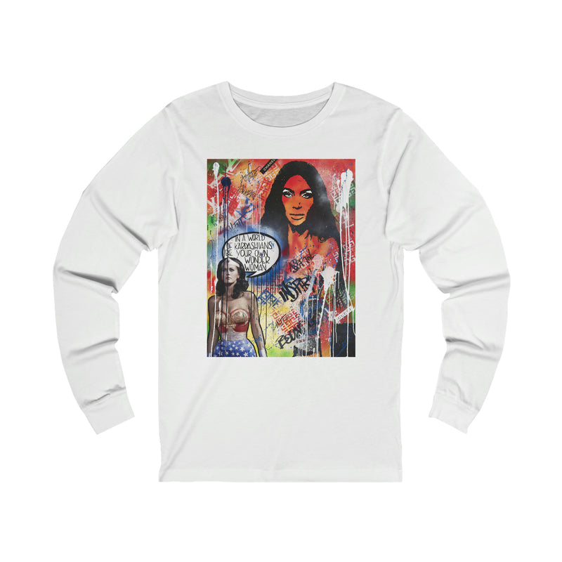 "Dare To Be Different" Unisex Jersey Long Sleeve Tee
