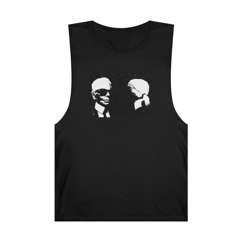 "Label Whore" Unisex Barnard Tank