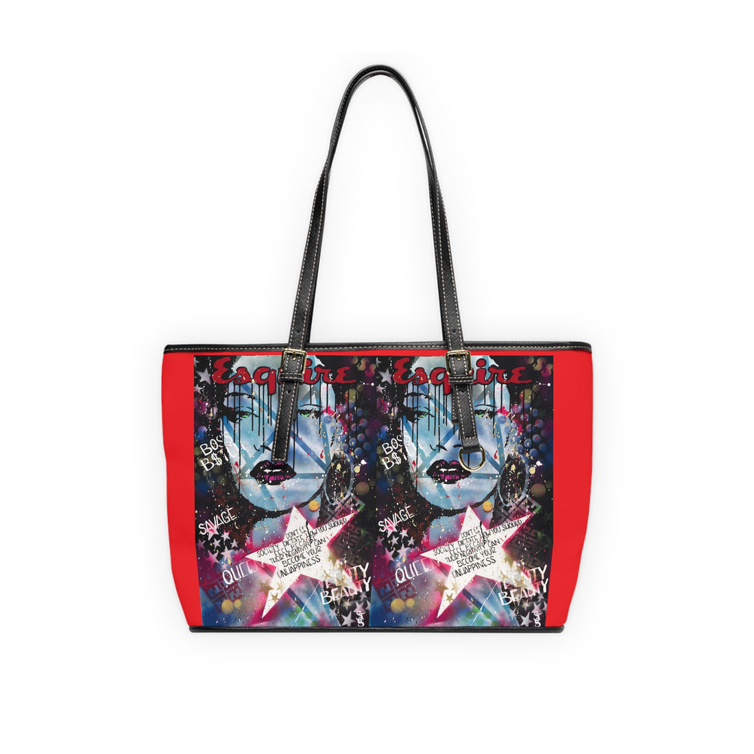 "Be The Boss -Rihanaa Tribute" PU Leather Shoulder Bag