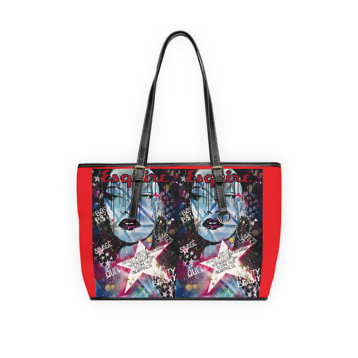 "Be The Boss -Rihanaa Tribute" PU Leather Shoulder Bag