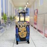 Fearless Luggage Cover — Bold Retro Travel Protector