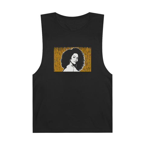 Unyielding Strength: Angela Bassett Unisex Barnard Tank