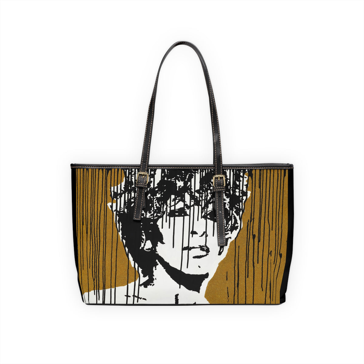 "Tina Turner Gold Series Tribute" PU Leather Shoulder Bag