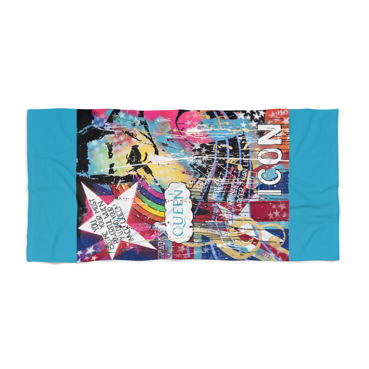 "Find Your Inner Queen"  Beach Towel