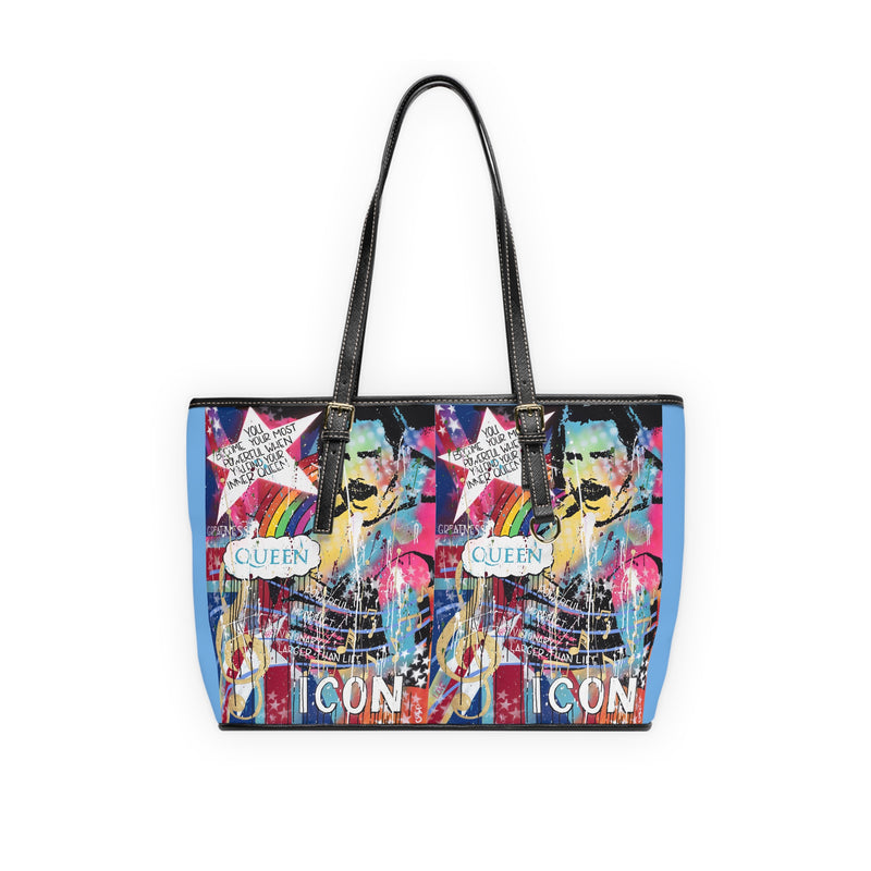 "Find Your Inner Queen-Freddie  Mercury" PU Leather Shoulder Bag