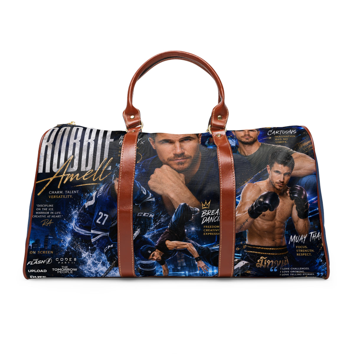 Robbie Amell Waterproof Travel Bag
