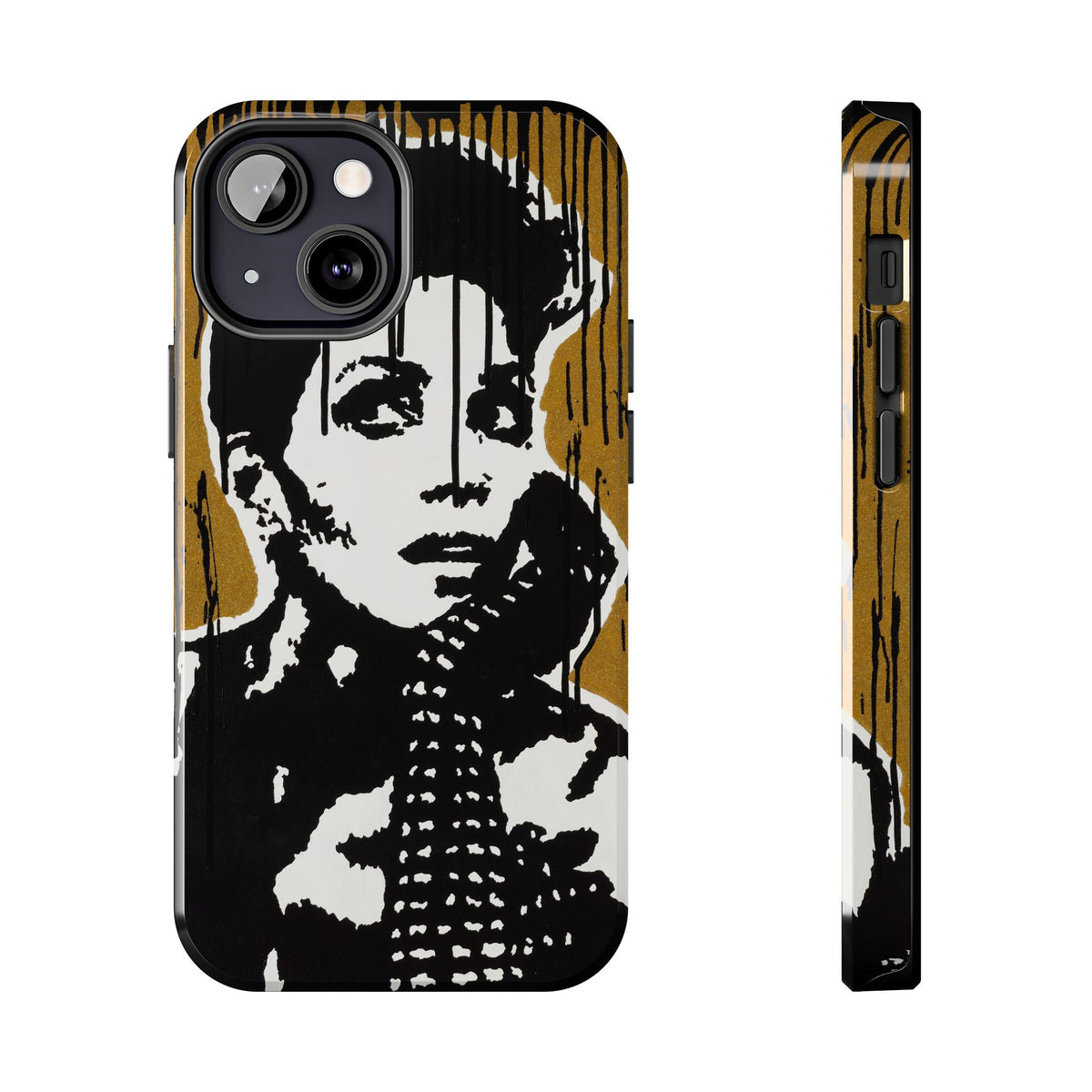 Gold Series "Halle Berry" Inspired Tough Phone Cases