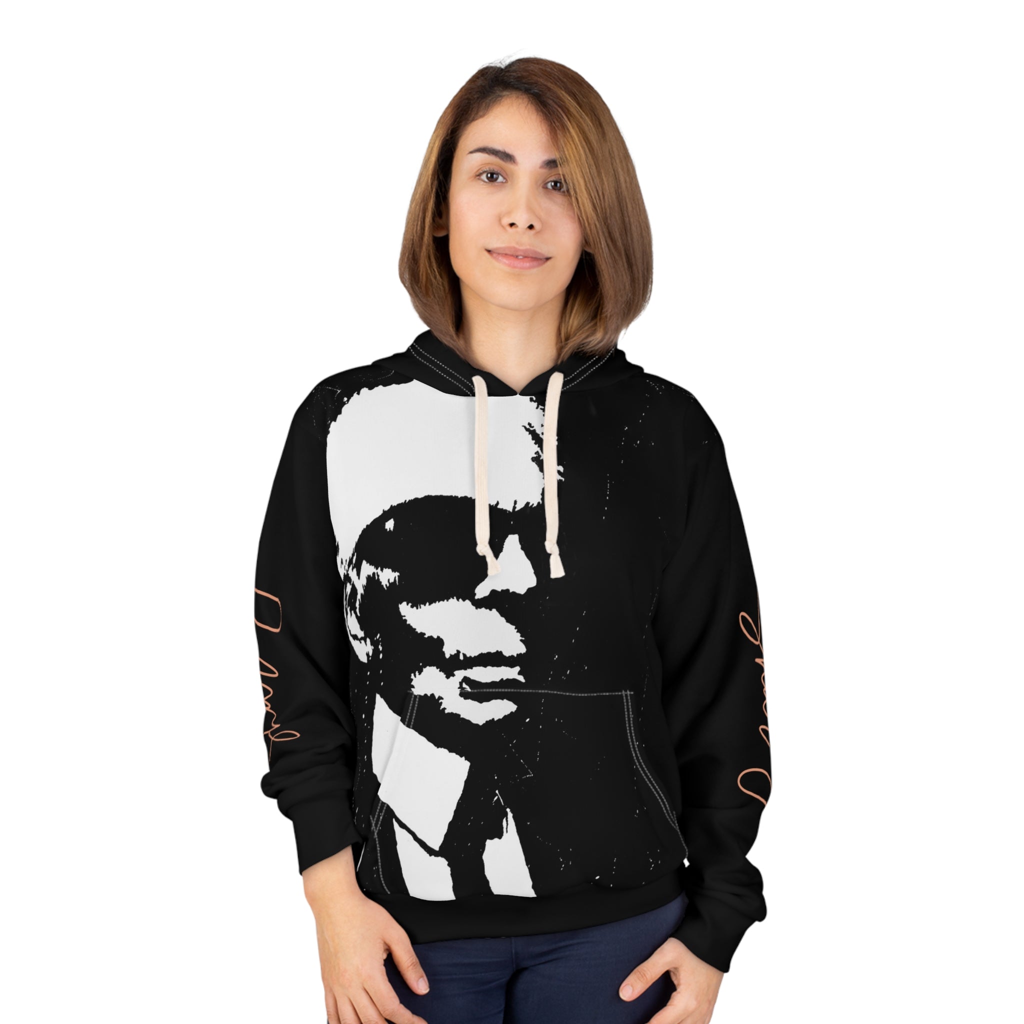 Hoodie — Karl Lagerfeld Silhouette Pullover (Experience Sleeve)