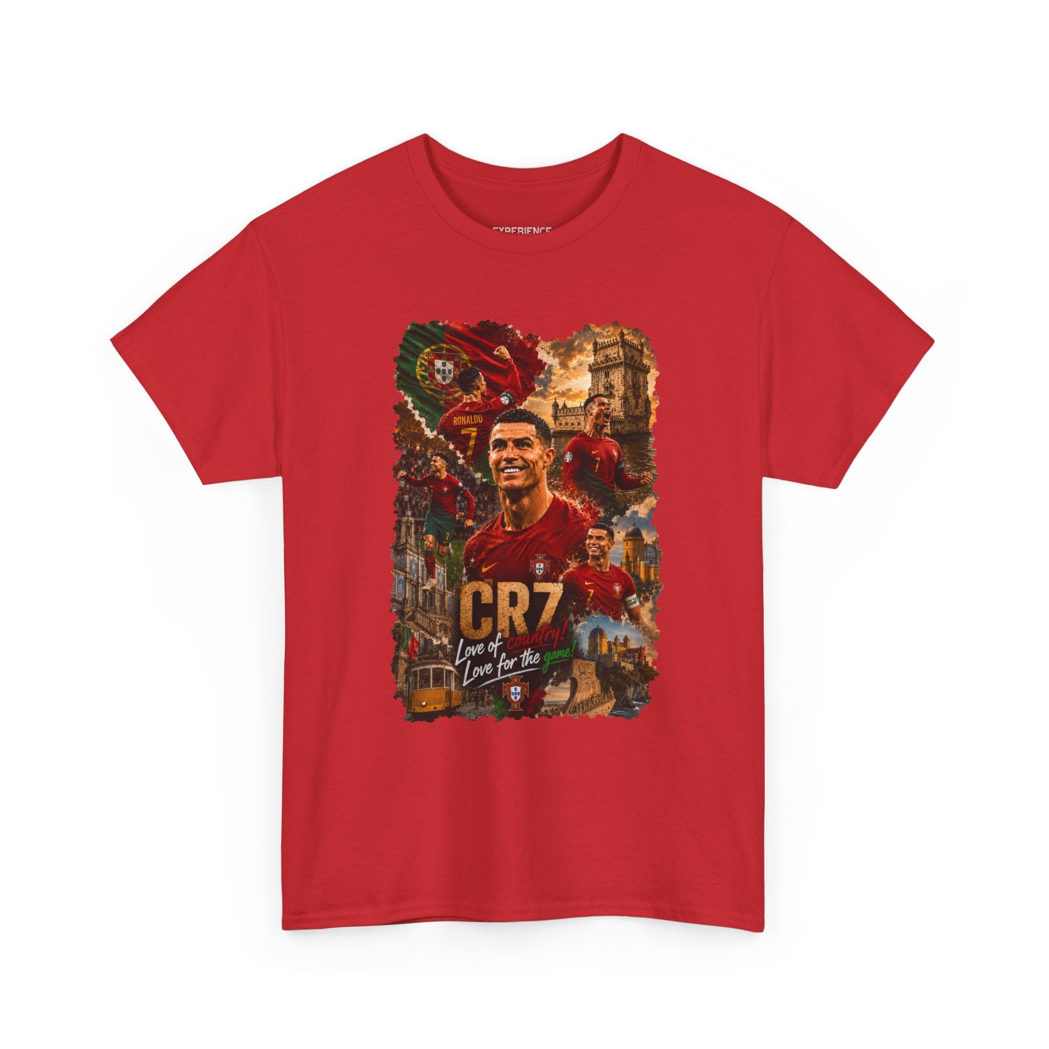 CR7 Soccer Fan T-Shirt – Vintage Portugal Football Tribute Tee