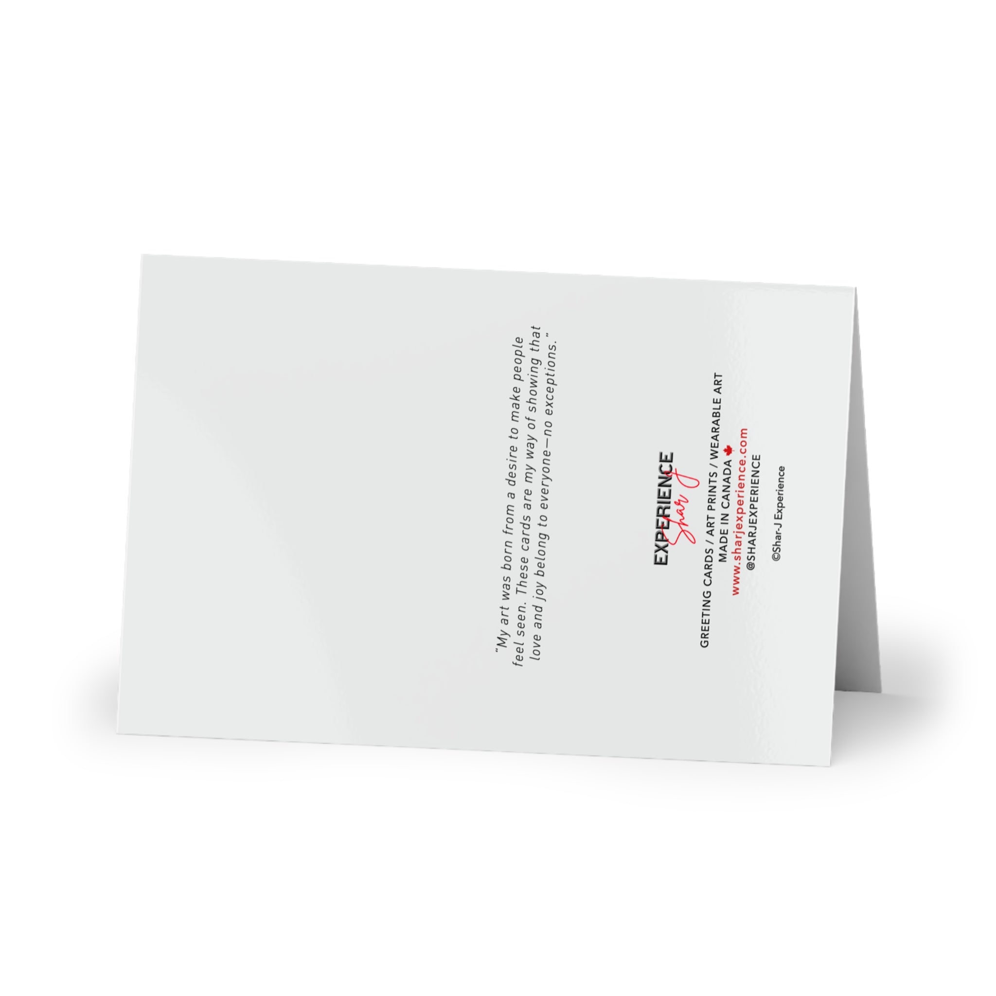 Greeting Card — Mother and Sleeping Baby Art Card (Blank Inside)