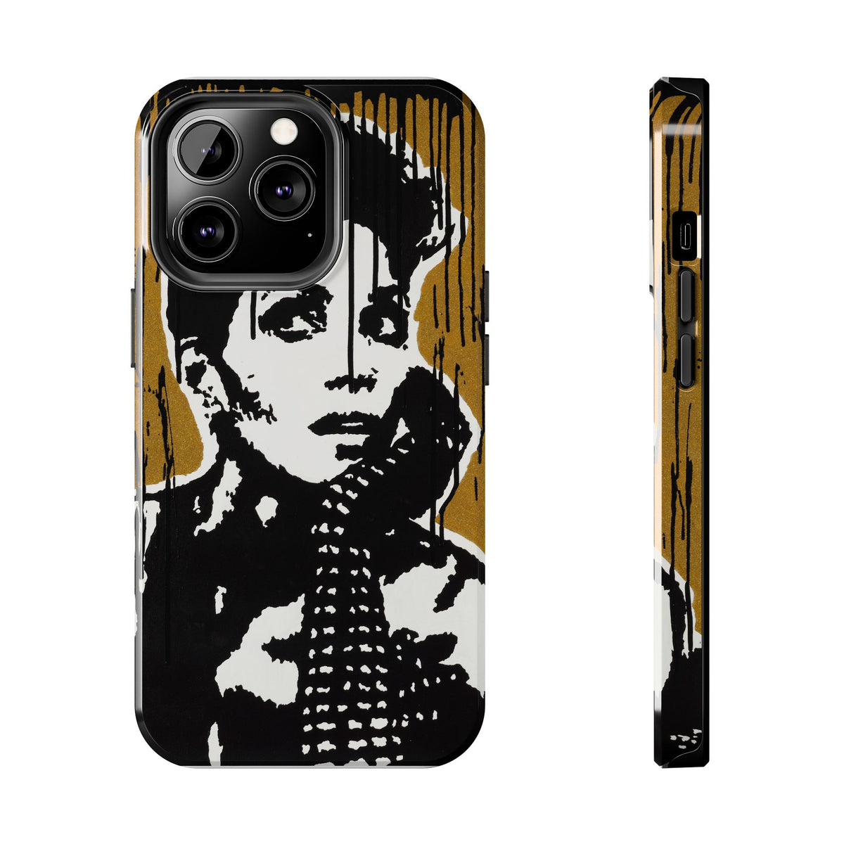 Gold Series "Halle Berry" Inspired Tough Phone Cases