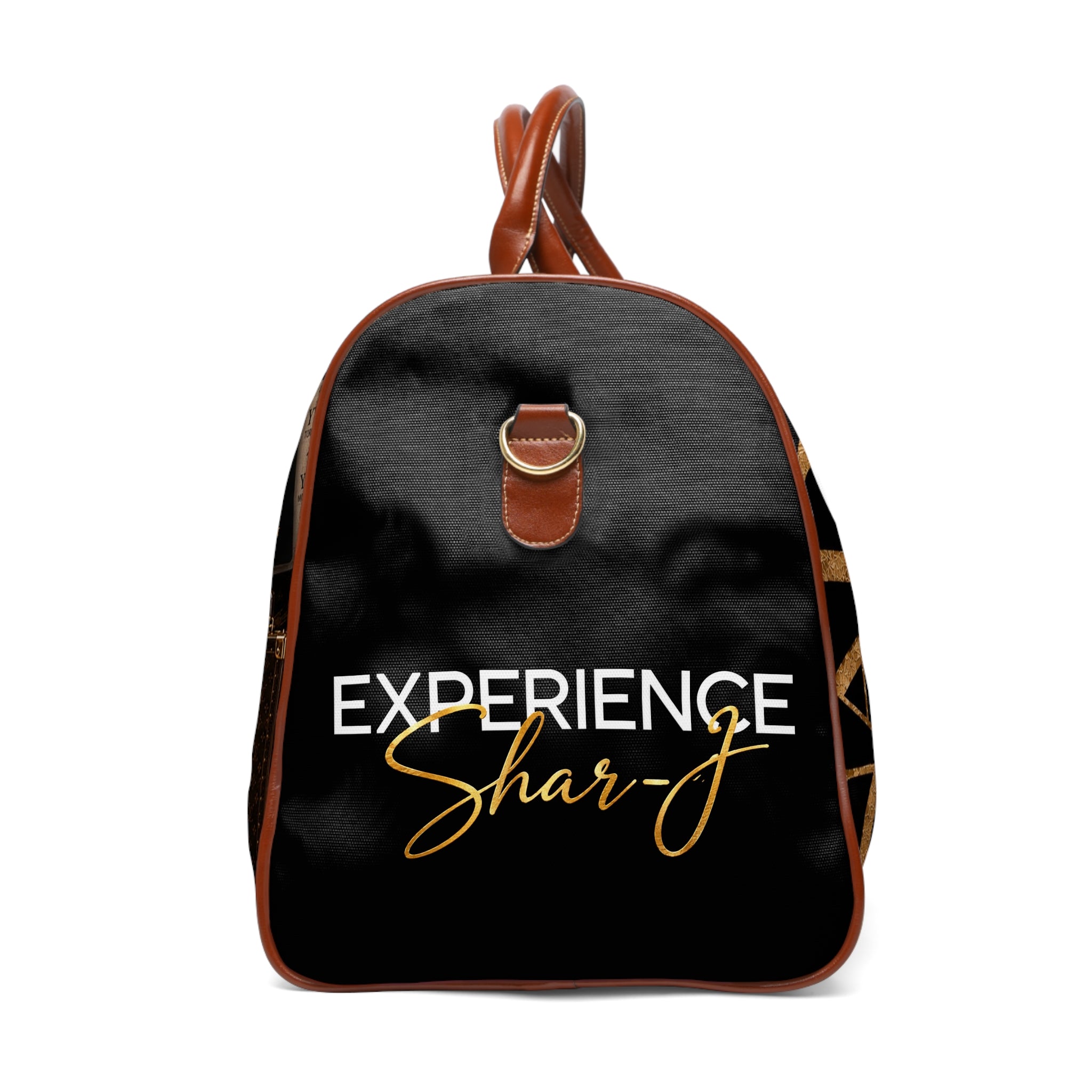 Nadia C Waterproof Travel Bag — Personalized Photo Pet & Portrait Duffle