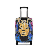 Fearless Luggage Cover — Bold Retro Travel Protector