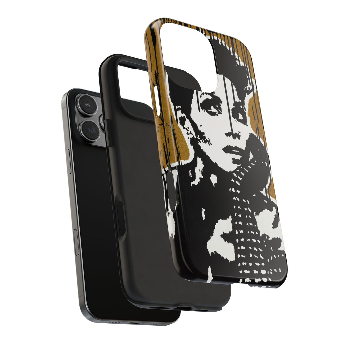Gold Series "Halle Berry" Inspired Tough Phone Cases