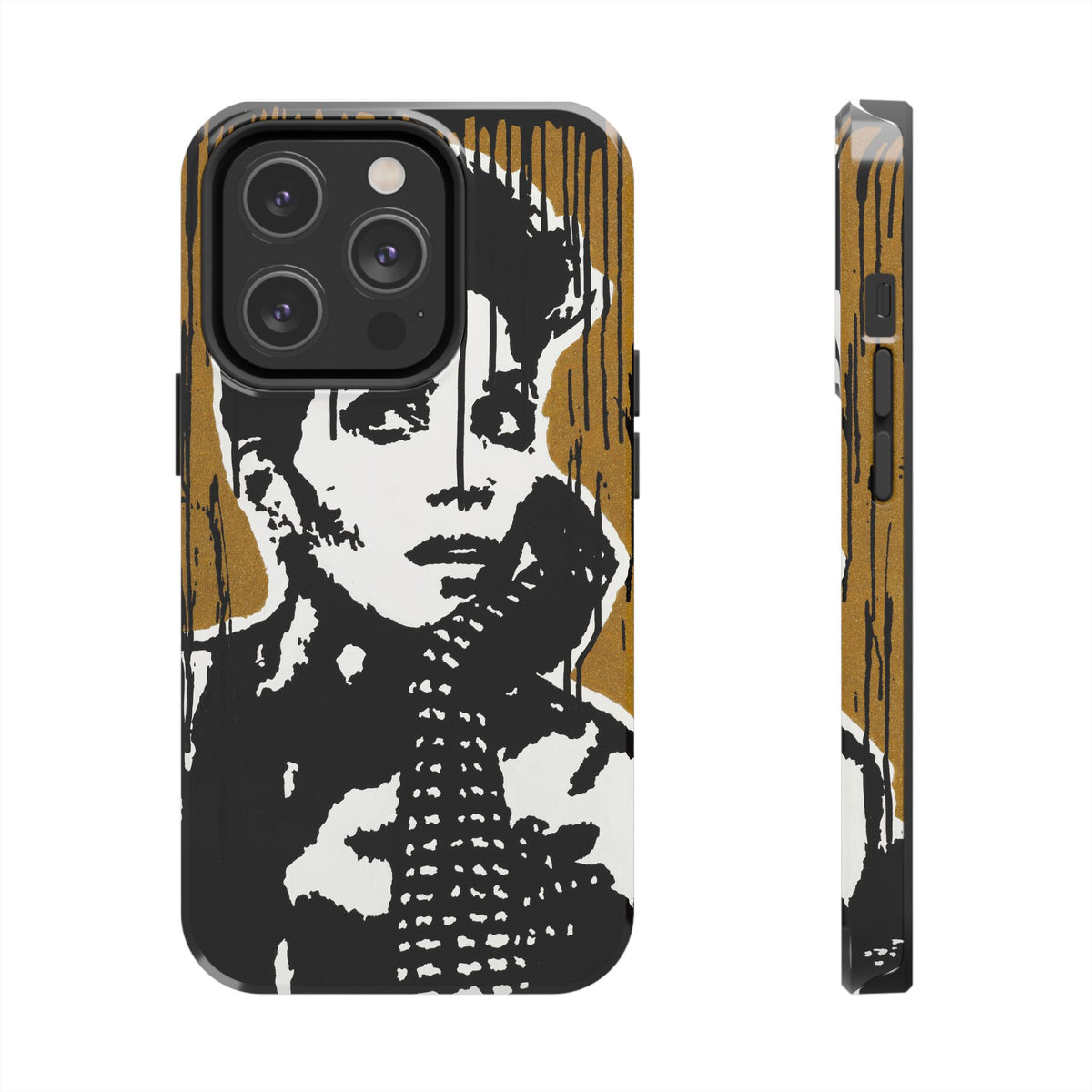 Gold Series "Halle Berry" Inspired Tough Phone Cases