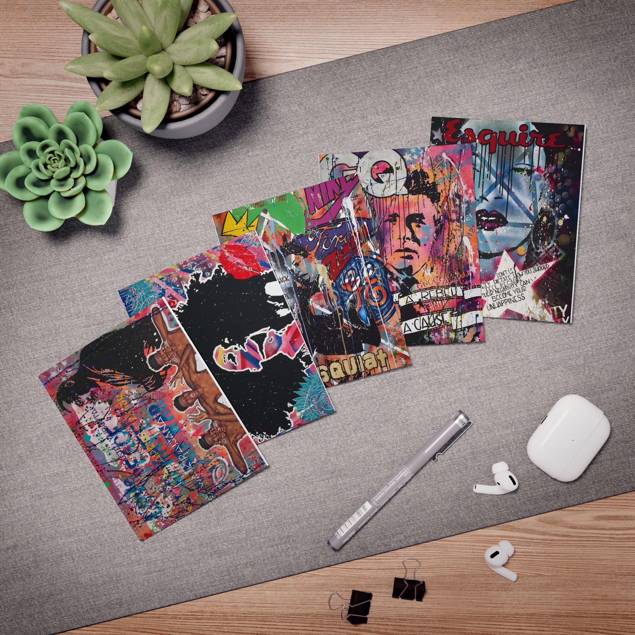 Shar-J Multi-Design Greeting Cards (5-Pack)