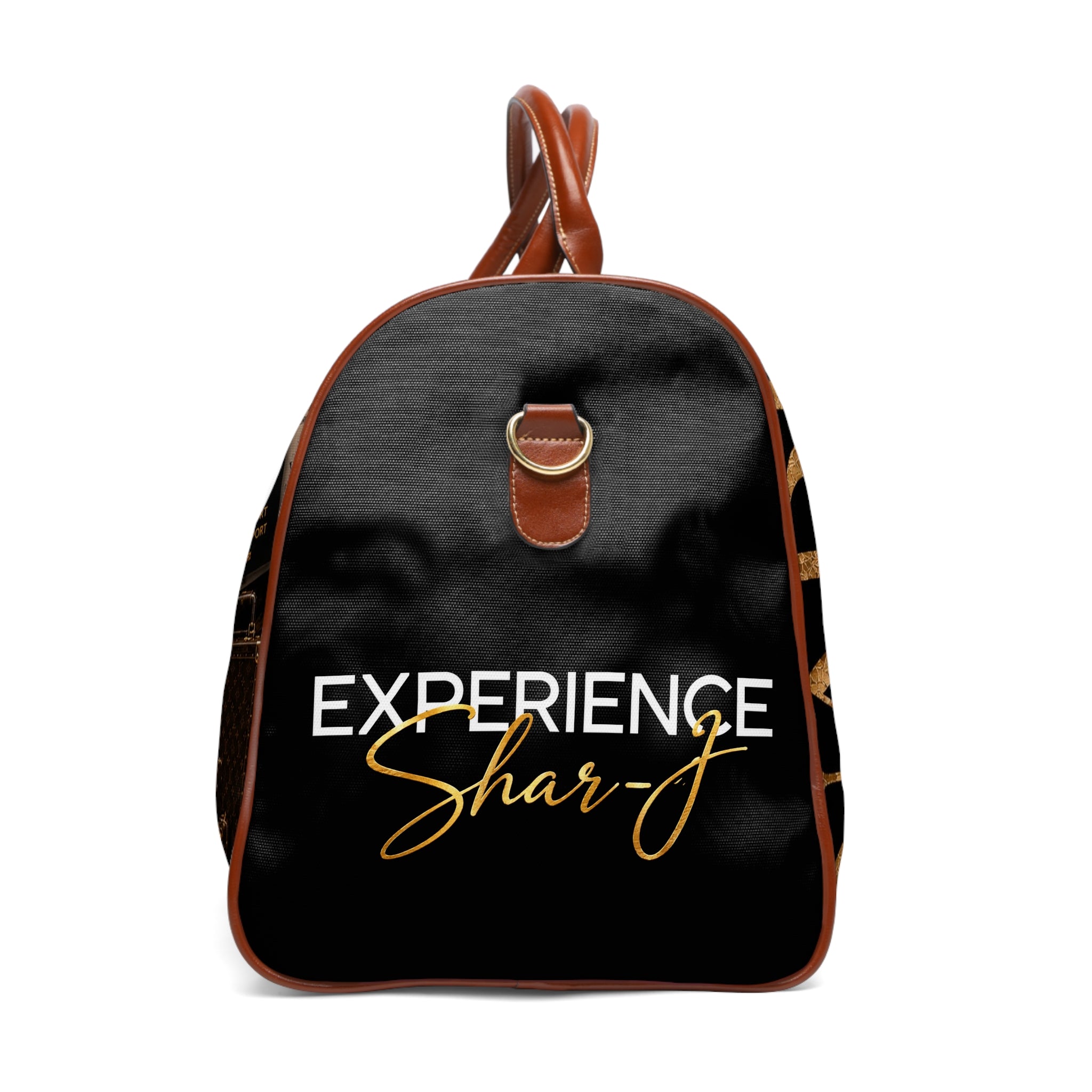 Nadia C Waterproof Travel Bag — Personalized Photo Pet & Portrait Duffle