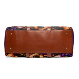 Brandy Collage Waterproof Travel Bag — Celebrity Tribute Weekender Duffel