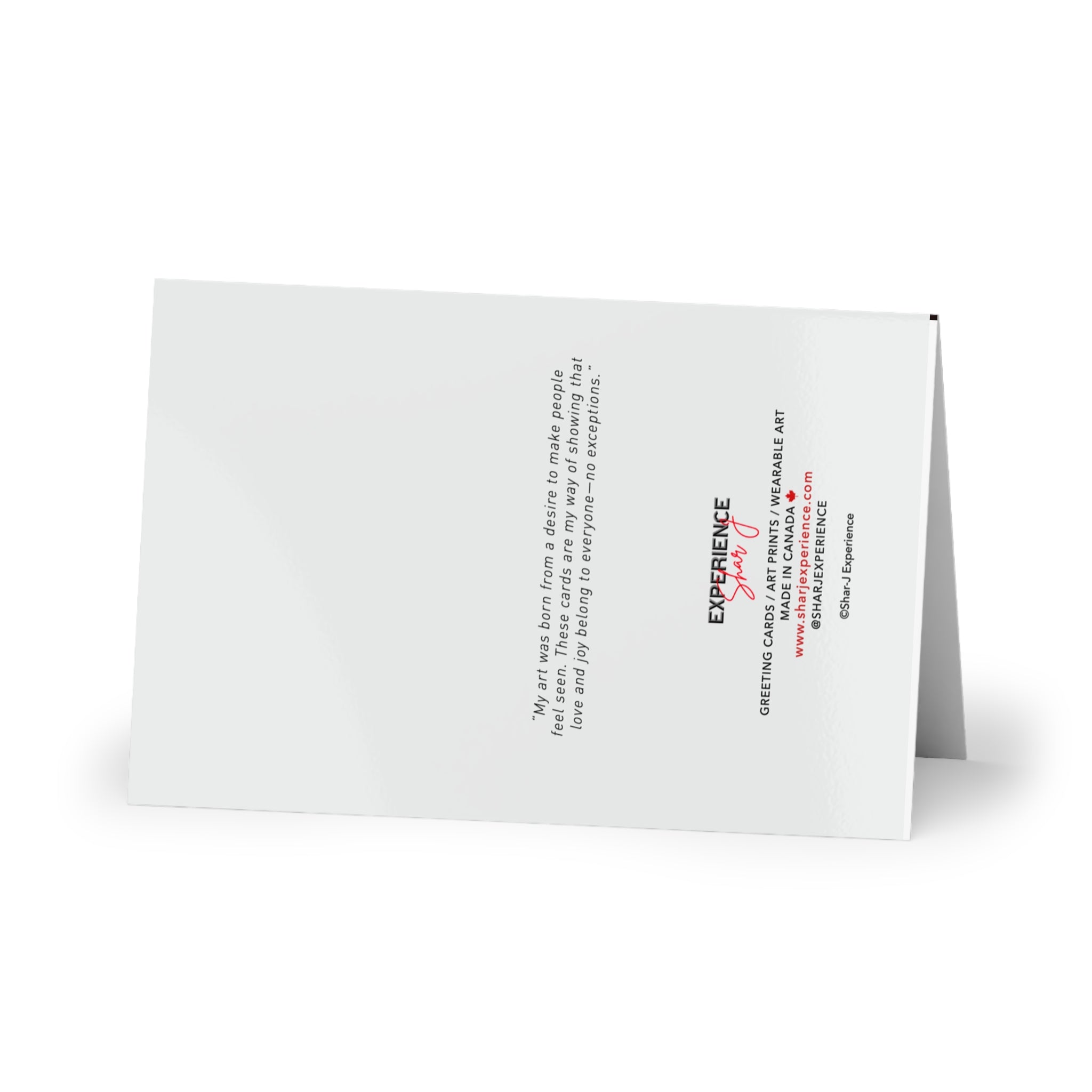 Greeting Card - Mother and Child Portrait Art Card (Single or 10-Pack)