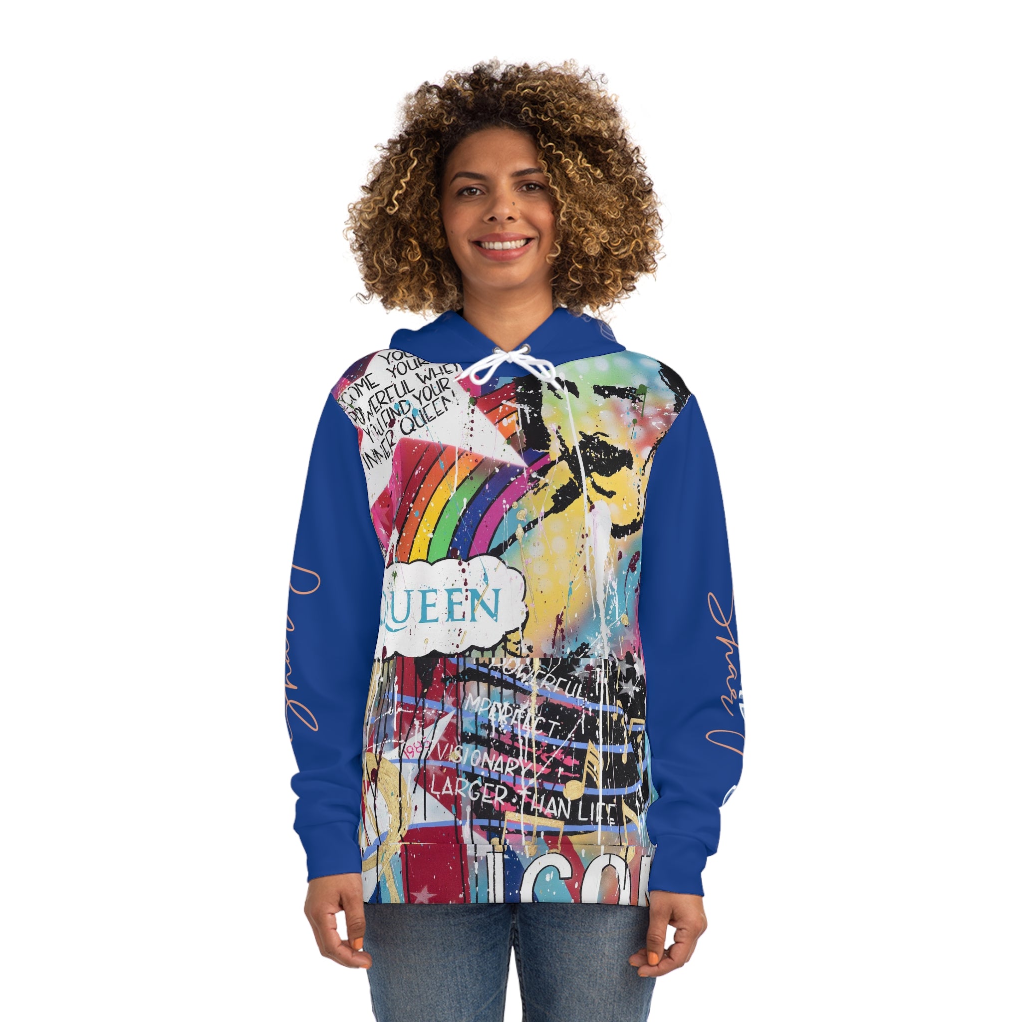 "Find  Your Inner Queen" AOP Fashion Hoodie