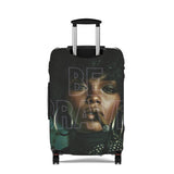 Luggage Cover - 'Be Raw' Portrait Travel Suitcase Protector