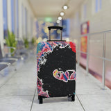Embodied Luggage Cover — Colorful Afrocentric Travel Protector