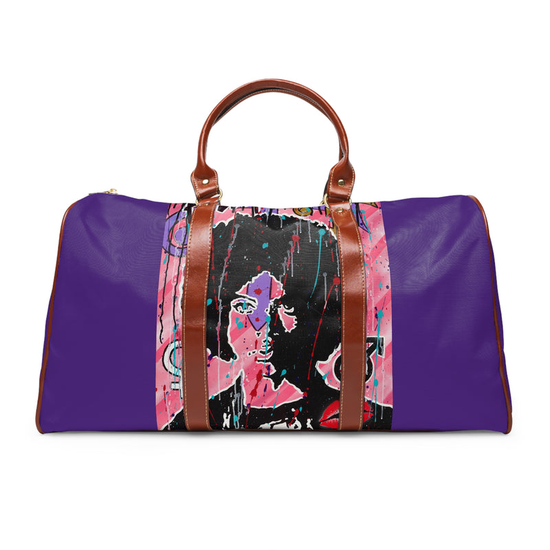 "Purple Haze-Prince Tribute Waterproof Travel Bag