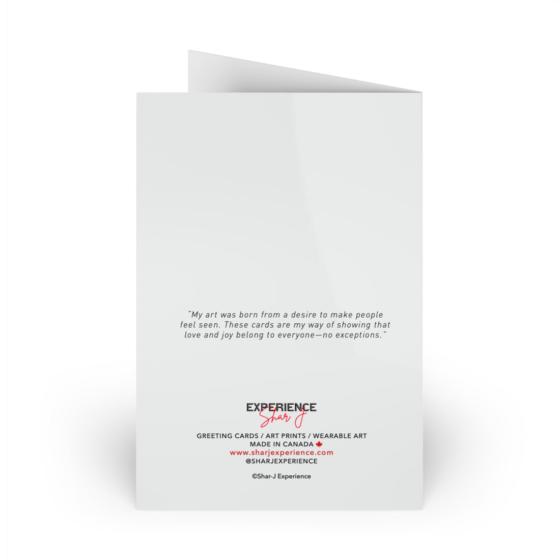 Greeting Card — Mother and Baby Art Card (Blank Inside)