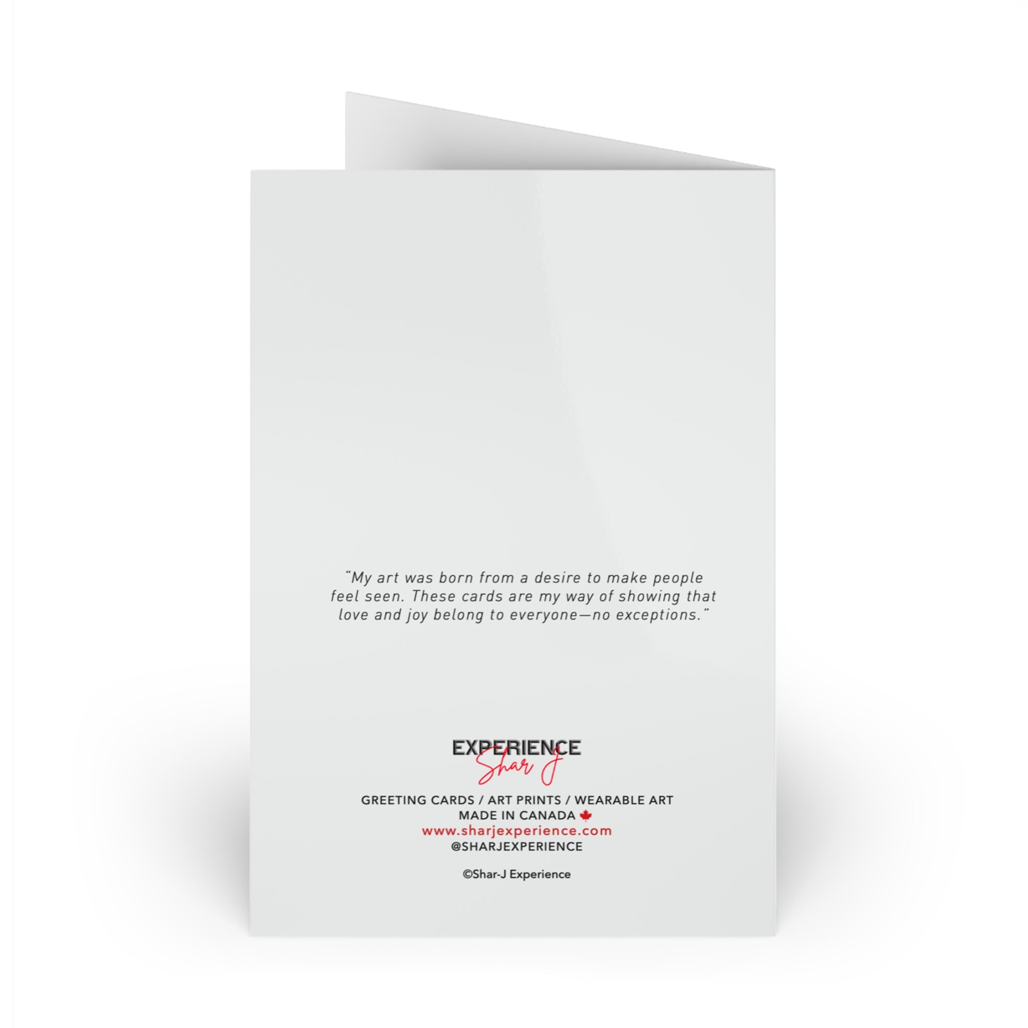 Greeting Card — Mother and Baby Art Card (Blank Inside)