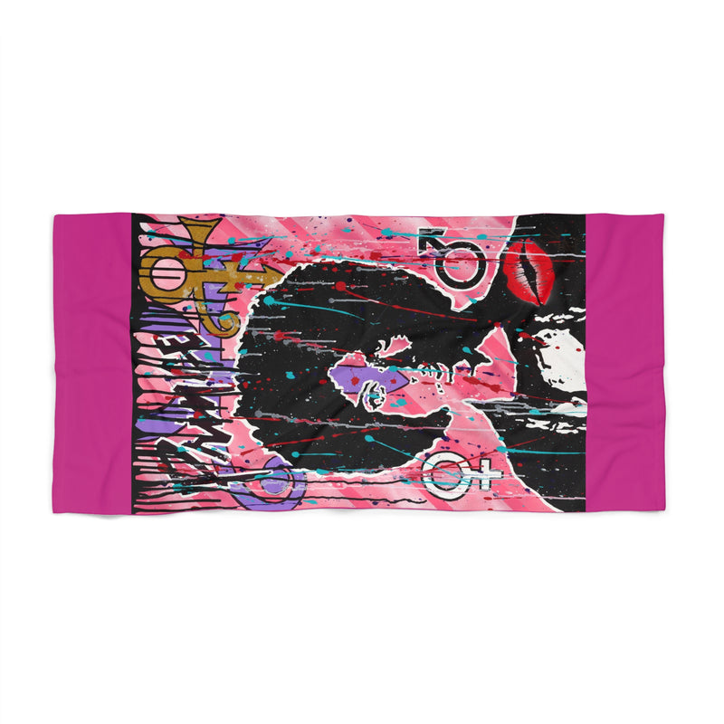Prince Inspired Beach Towel