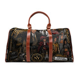 Waterproof Travel Bag - Harlem NY Collage Weekender Duffel