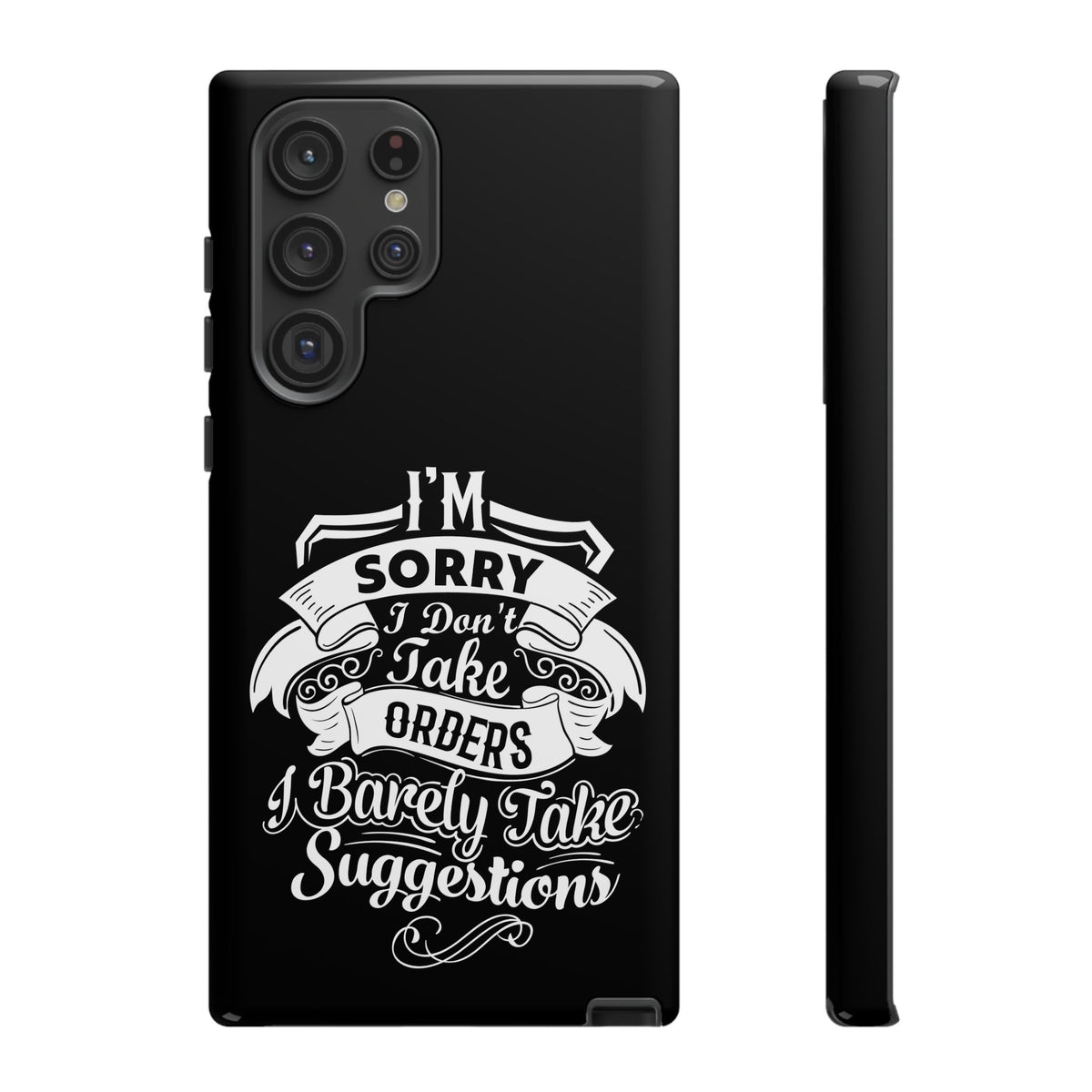 "I'm Sorry......" Tough Cases