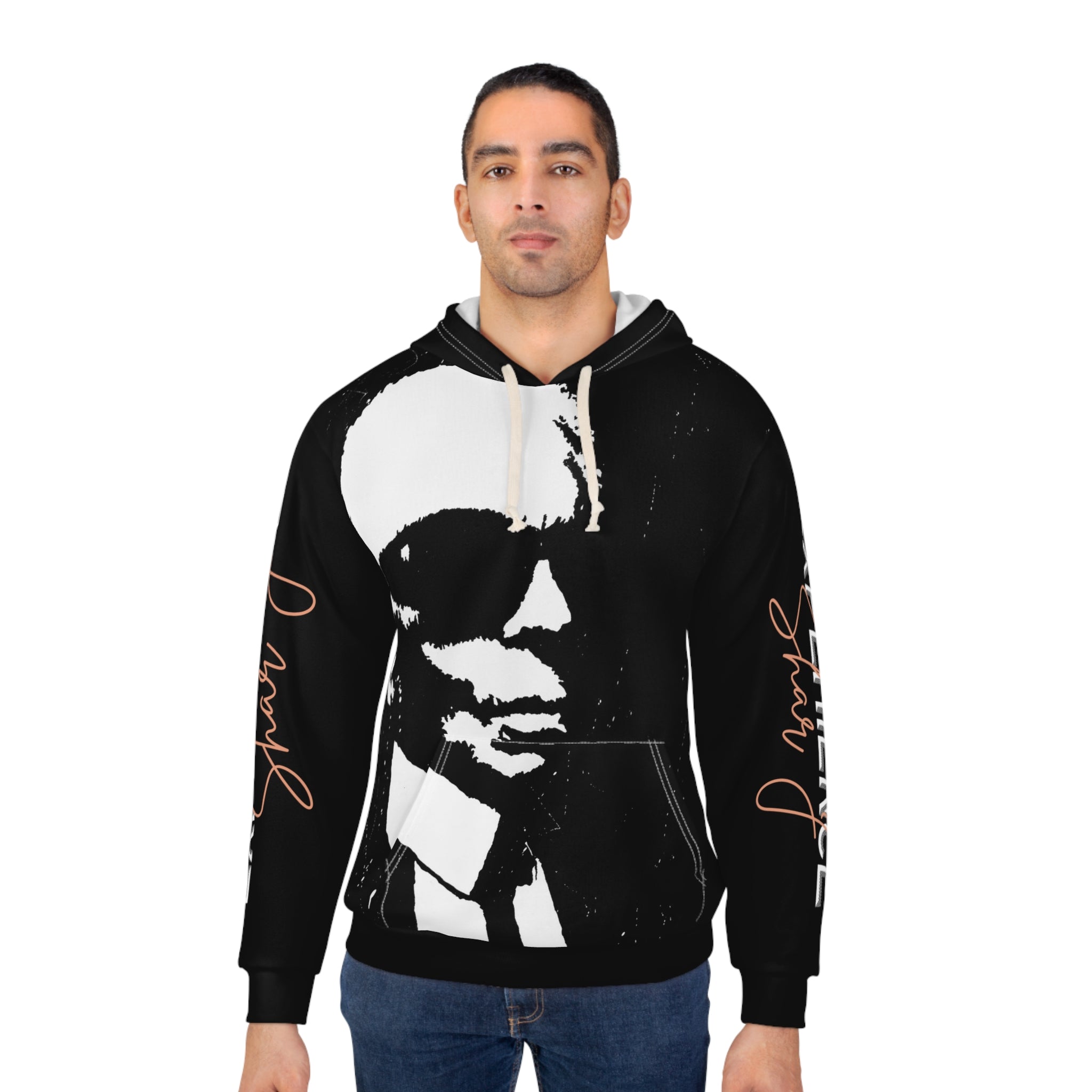 Hoodie — Karl Lagerfeld Silhouette Pullover (Experience Sleeve)