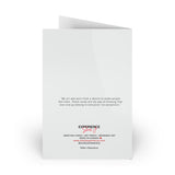 Romantic Art Greeting Card — Intimate Couple Portrait (1 or 10-Pack)