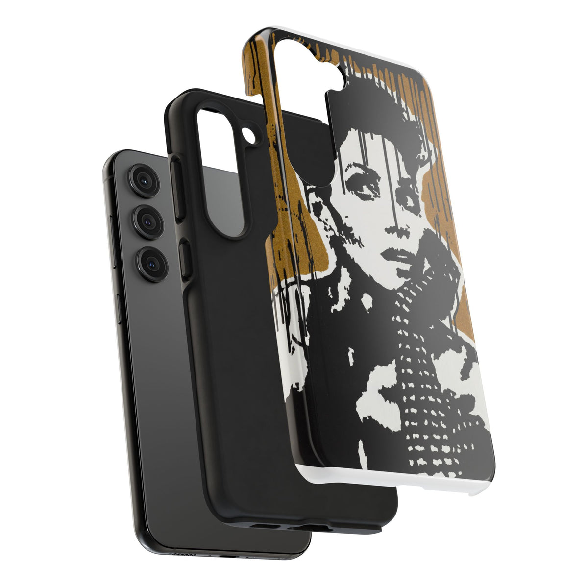 Gold Series "Halle Berry" Inspired Tough Phone Cases