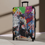 "Basquiat/Warhol Tribute" Suitcases