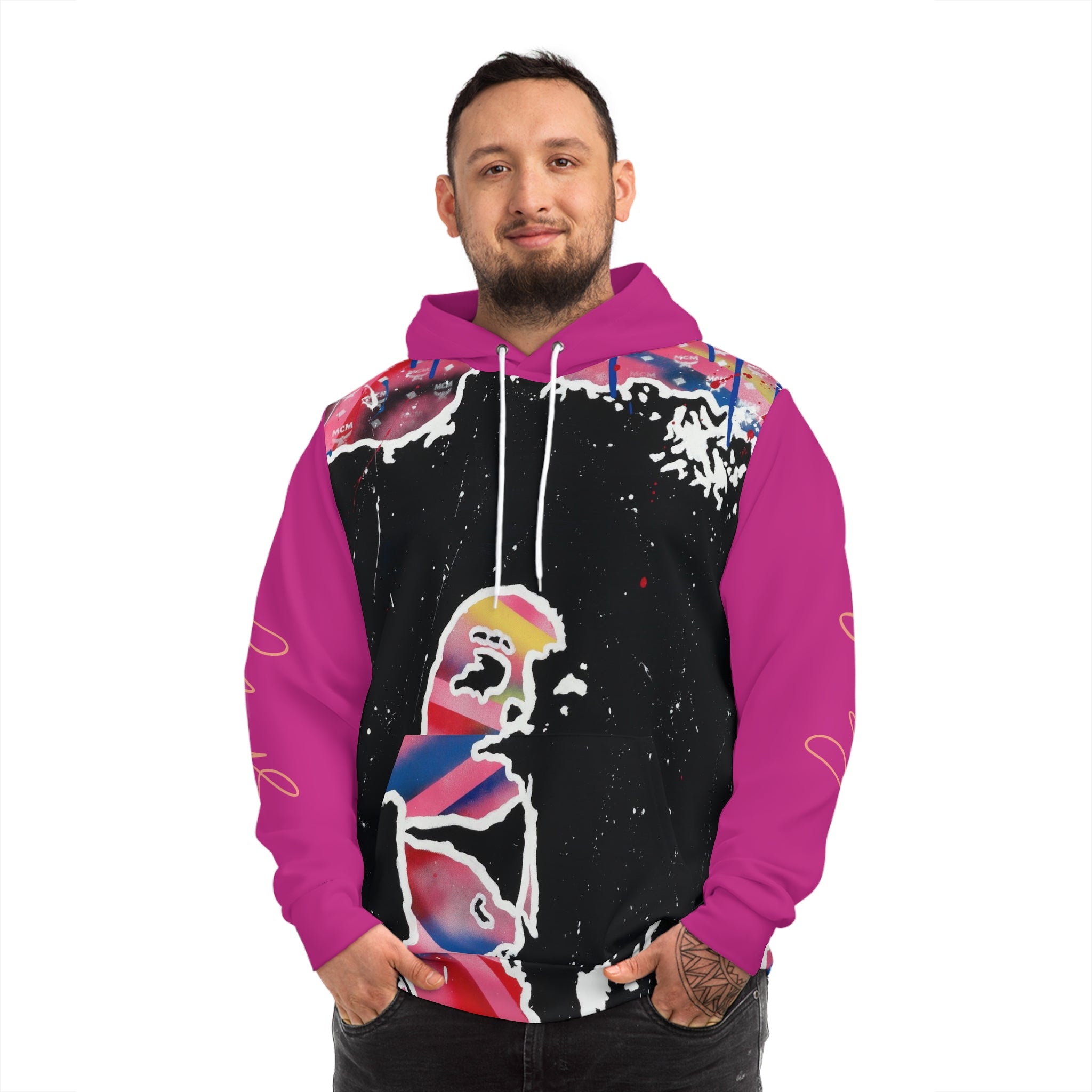 "Embodied" AOP Fashion Hoodie