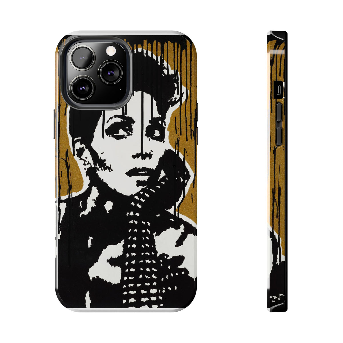 Gold Series "Halle Berry" Inspired Tough Phone Cases