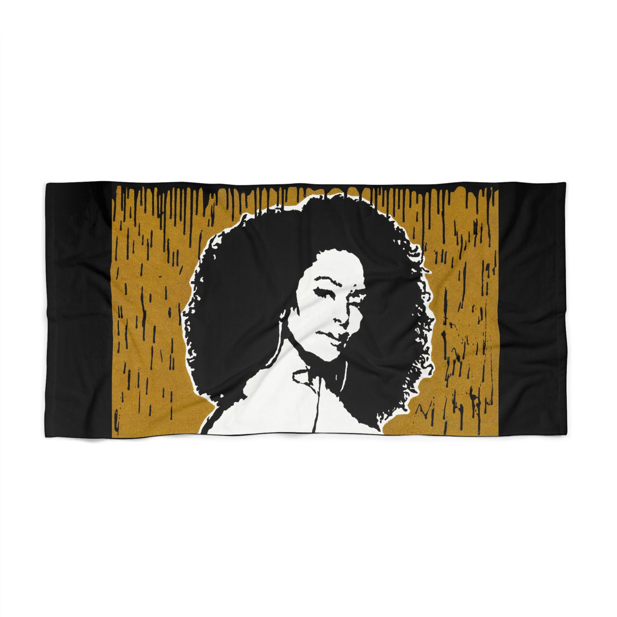 "Angela Bassett Inspired"  Beach Towel