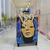 Fearless Luggage Cover — Bold Retro Travel Protector