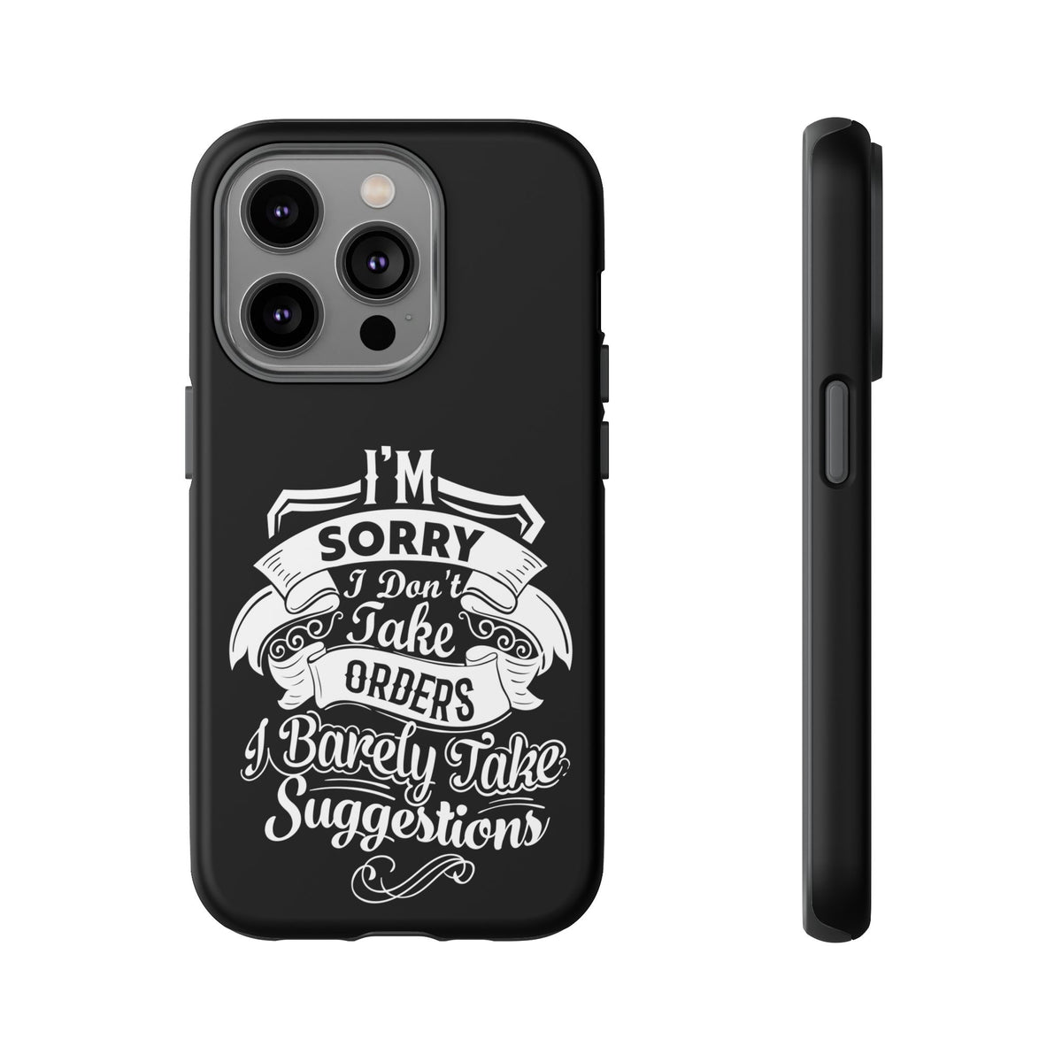 "I'm Sorry......" Tough Cases