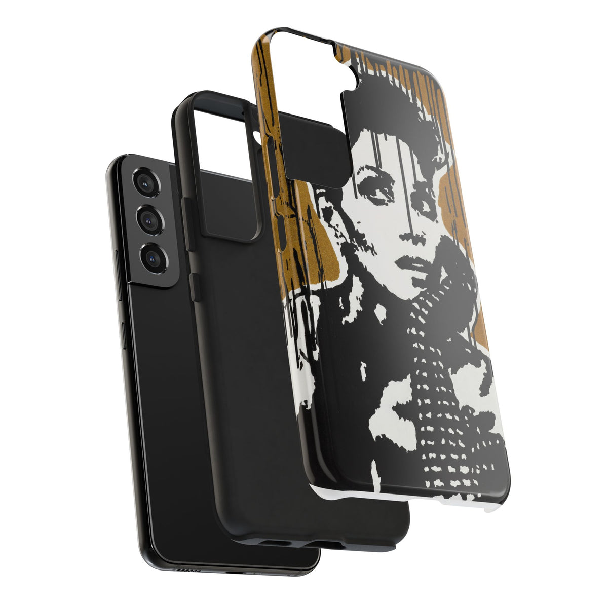Gold Series "Halle Berry" Inspired Tough Phone Cases