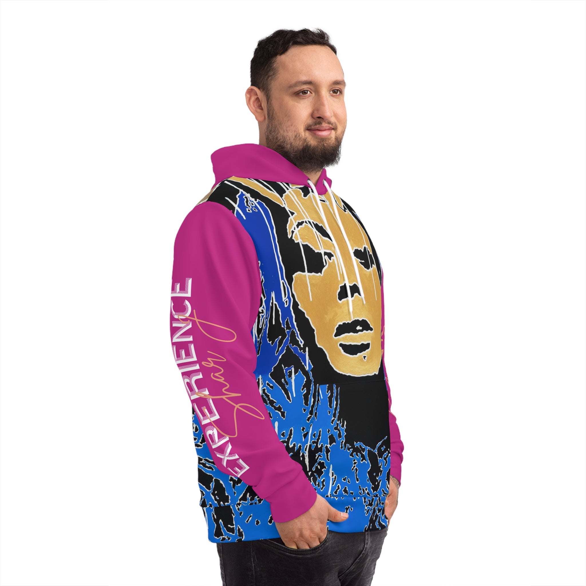 "Fearless" AOP Fashion Hoodie