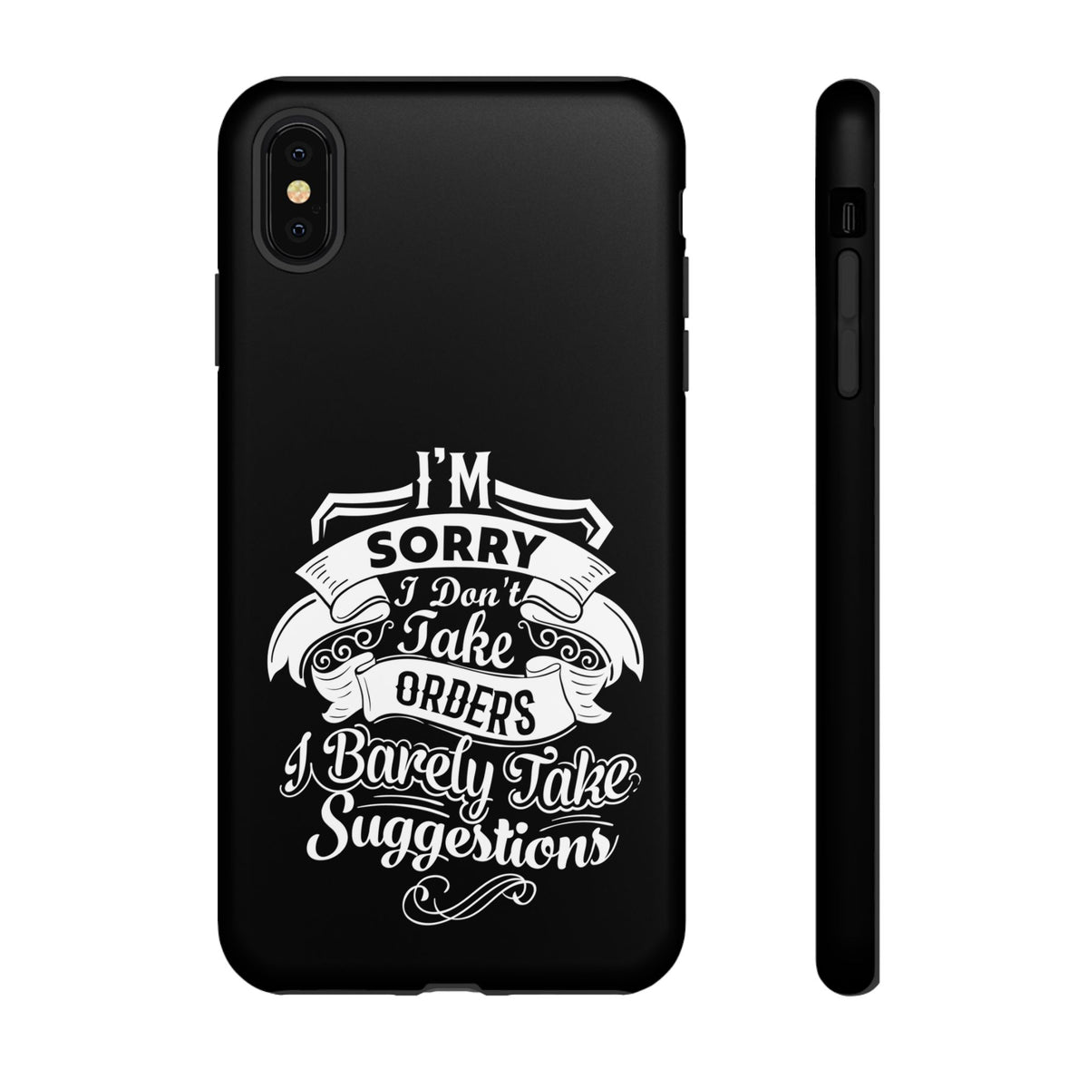 "I'm Sorry......" Tough Cases