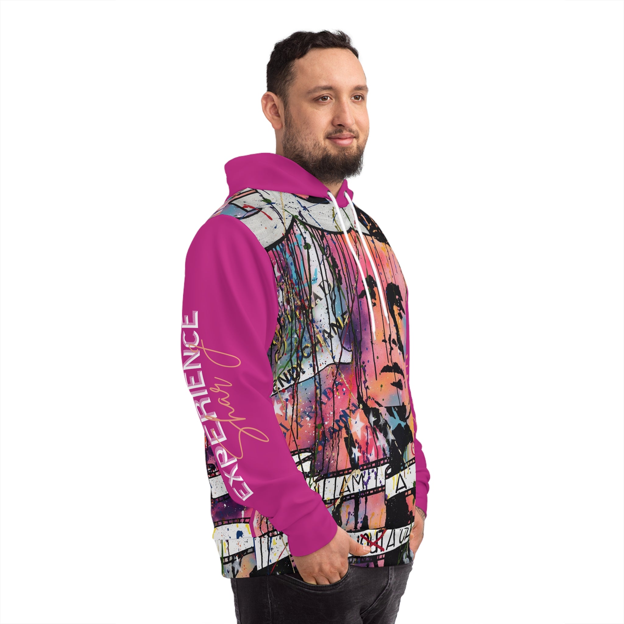 "Rebel With A Cause" AOP Fashion Hoodie