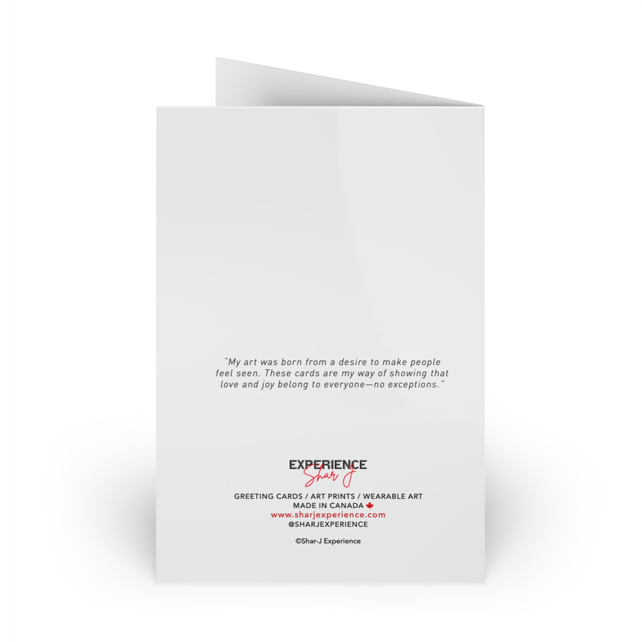 Greeting Card — Mother and Sleeping Baby Art Card (Blank Inside)