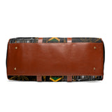 JULY BLACK Waterproof Travel Bag — Stylish Black Heritage Portrait Weekend Duffle